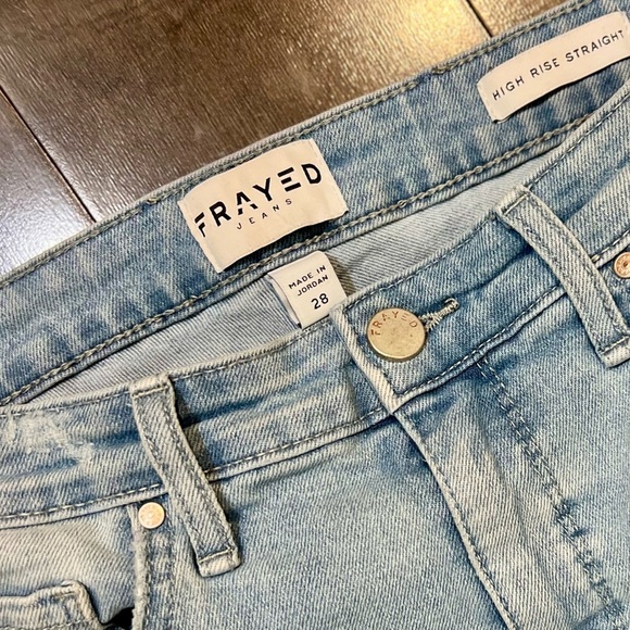 High Rise Light Blue Jeans - Picture 2 of 7